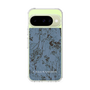 スリムプロテクションケース［ LAGUNAMOON - ボタニカル - Blue ］