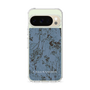 スリムプロテクションケース［ LAGUNAMOON - ボタニカル - Blue ］