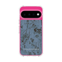 スリムプロテクションケース［ LAGUNAMOON - ボタニカル - Blue ］