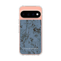 スリムプロテクションケース［ LAGUNAMOON - ボタニカル - Blue ］