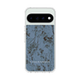 スリムプロテクションケース［ LAGUNAMOON - ボタニカル - Blue ］
