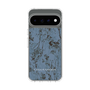 スリムプロテクションケース［ LAGUNAMOON - ボタニカル - Blue ］