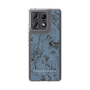 スリムプロテクションケース［ LAGUNAMOON - ボタニカル - Blue ］