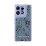 スリムプロテクションケース［ LAGUNAMOON - ボタニカル - Blue ］