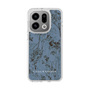 スリムプロテクションケース［ LAGUNAMOON - ボタニカル - Blue ］