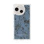 スリムプロテクションケース［ LAGUNAMOON - ボタニカル - Blue ］