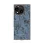 スリムプロテクションケース［ LAGUNAMOON - ボタニカル - Blue ］
