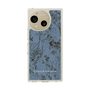 スリムプロテクションケース［ LAGUNAMOON - ボタニカル - Blue ］