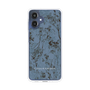 スリムプロテクションケース［ LAGUNAMOON - ボタニカル - Blue ］