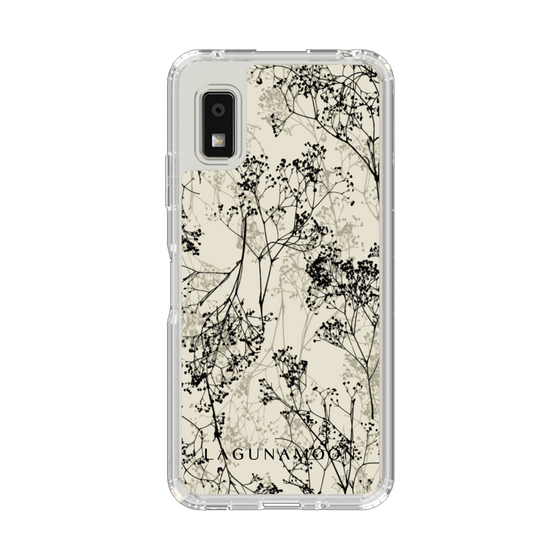 スリムプロテクションケース［ LAGUNAMOON - ボタニカル - Beige ］