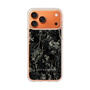スリムプロテクションケース［ LAGUNAMOON - ボタニカル - Black ］