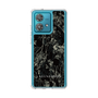 スリムプロテクションケース［ LAGUNAMOON - ボタニカル - Black ］