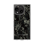 スリムプロテクションケース［ LAGUNAMOON - ボタニカル - Black ］