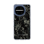 スリムプロテクションケース［ LAGUNAMOON - ボタニカル - Black ］
