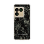 スリムプロテクションケース［ LAGUNAMOON - ボタニカル - Black ］