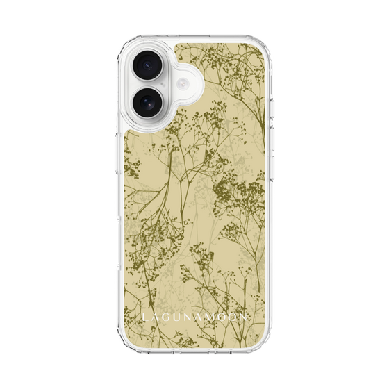 スリムプロテクションケース［ LAGUNAMOON - ボタニカル - Yellow ］