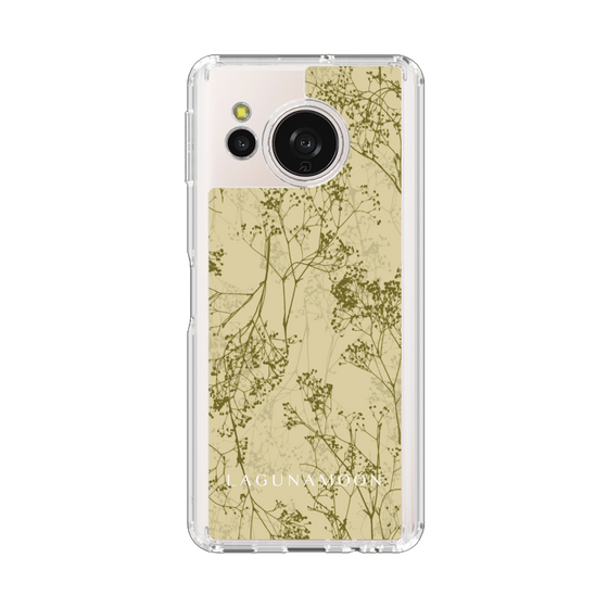 スリムプロテクションケース［ LAGUNAMOON - ボタニカル - Yellow ］
