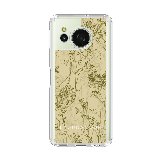 スリムプロテクションケース［ LAGUNAMOON - ボタニカル - Yellow ］