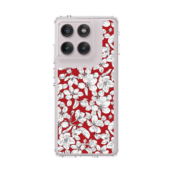 スリムプロテクションケース［ 日比谷花壇 - 青森県 リンゴの花 ］