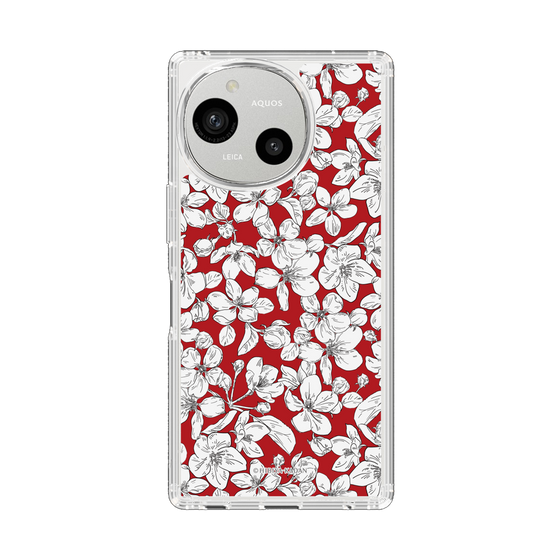 スリムプロテクションケース［ 日比谷花壇 - 青森県 リンゴの花 ］