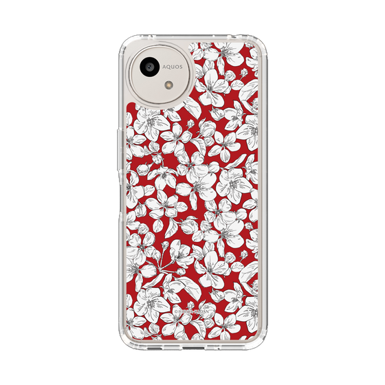 スリムプロテクションケース［ 日比谷花壇 - 青森県 リンゴの花 ］