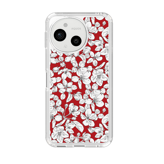 スリムプロテクションケース［ 日比谷花壇 - 青森県 リンゴの花 ］