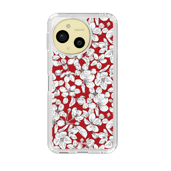 スリムプロテクションケース［ 日比谷花壇 - 青森県 リンゴの花 ］