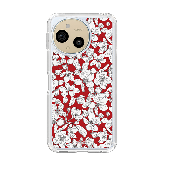 スリムプロテクションケース［ 日比谷花壇 - 青森県 リンゴの花 ］