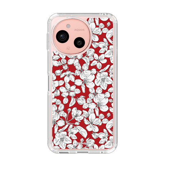 スリムプロテクションケース［ 日比谷花壇 - 青森県 リンゴの花 ］