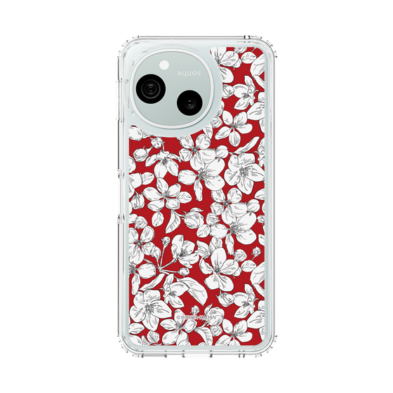 スリムプロテクションケース［ 日比谷花壇 - 青森県 リンゴの花 ］