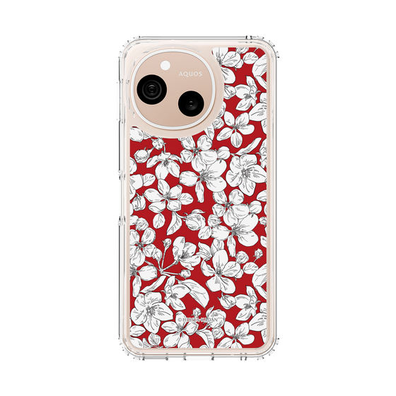 スリムプロテクションケース［ 日比谷花壇 - 青森県 リンゴの花 ］