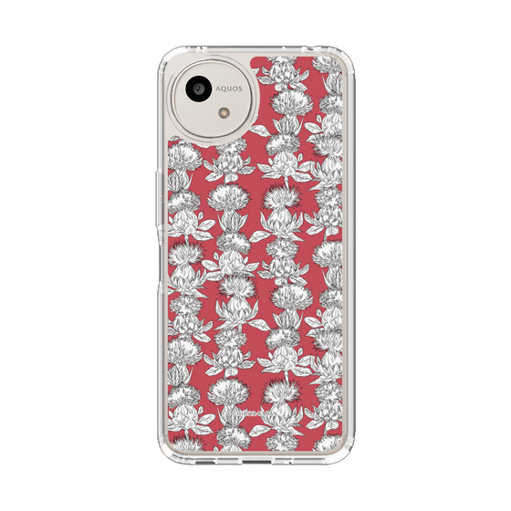 スリムプロテクションケース［ 日比谷花壇 - 山形県 ベニバナ ］