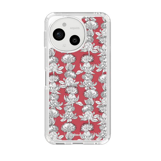 スリムプロテクションケース［ 日比谷花壇 - 山形県 ベニバナ ］