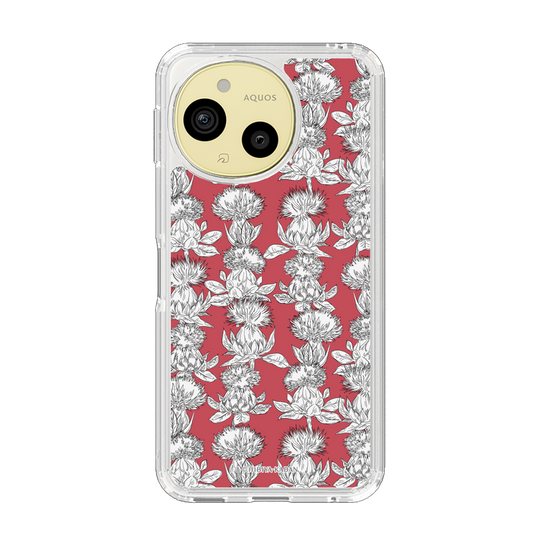 スリムプロテクションケース［ 日比谷花壇 - 山形県 ベニバナ ］