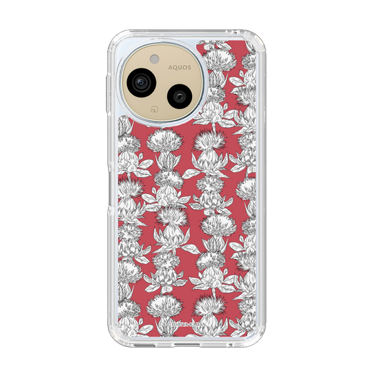 スリムプロテクションケース［ 日比谷花壇 - 山形県 ベニバナ ］