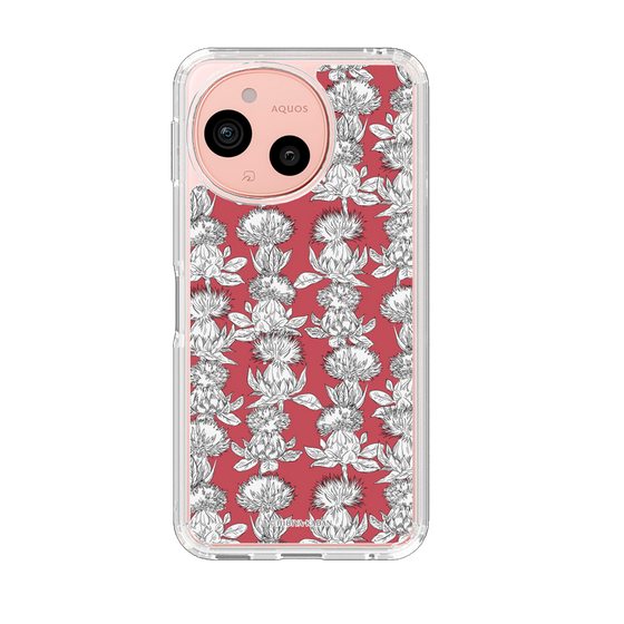 スリムプロテクションケース［ 日比谷花壇 - 山形県 ベニバナ ］