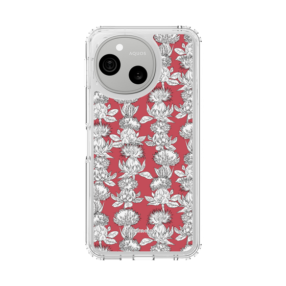 スリムプロテクションケース［ 日比谷花壇 - 山形県 ベニバナ ］