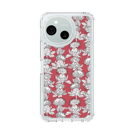 スリムプロテクションケース［ 日比谷花壇 - 山形県 ベニバナ ］