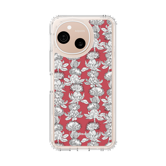 スリムプロテクションケース［ 日比谷花壇 - 山形県 ベニバナ ］