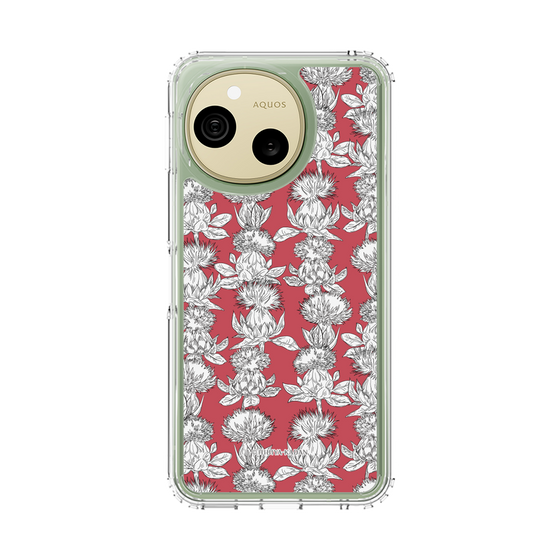 スリムプロテクションケース［ 日比谷花壇 - 山形県 ベニバナ ］