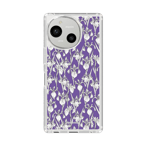 スリムプロテクションケース［ 日比谷花壇 - 愛知県 カキツバタ ］