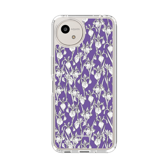 スリムプロテクションケース［ 日比谷花壇 - 愛知県 カキツバタ ］