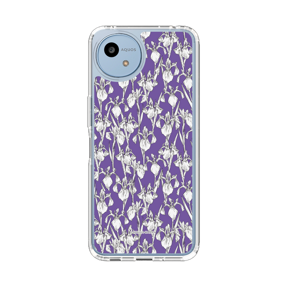 スリムプロテクションケース［ 日比谷花壇 - 愛知県 カキツバタ ］