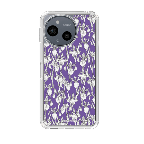 スリムプロテクションケース［ 日比谷花壇 - 愛知県 カキツバタ ］