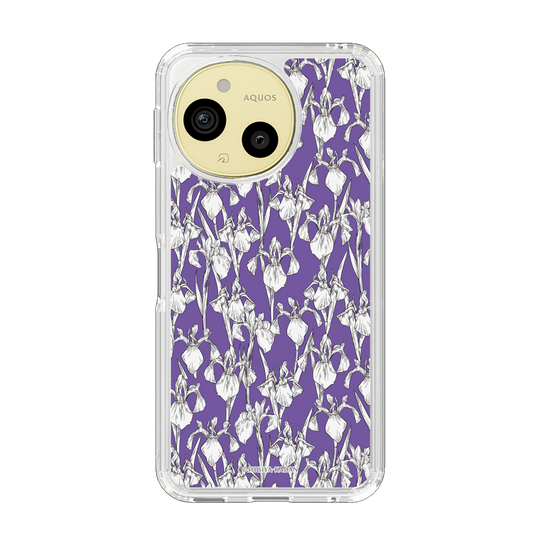 スリムプロテクションケース［ 日比谷花壇 - 愛知県 カキツバタ ］