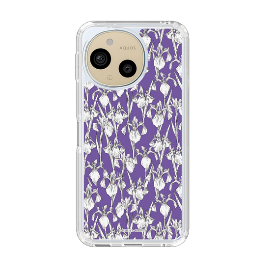 スリムプロテクションケース［ 日比谷花壇 - 愛知県 カキツバタ ］