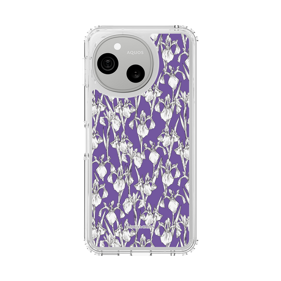 スリムプロテクションケース［ 日比谷花壇 - 愛知県 カキツバタ ］