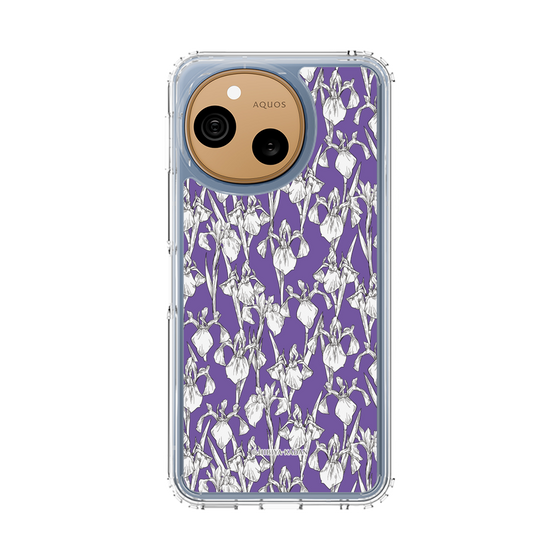 スリムプロテクションケース［ 日比谷花壇 - 愛知県 カキツバタ ］