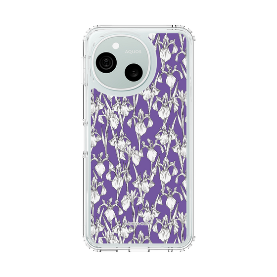 スリムプロテクションケース［ 日比谷花壇 - 愛知県 カキツバタ ］