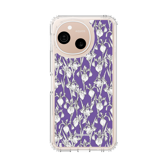 スリムプロテクションケース［ 日比谷花壇 - 愛知県 カキツバタ ］